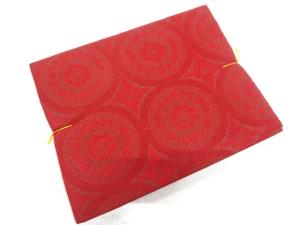 アンティーク　華紋織り出し　コート地反物